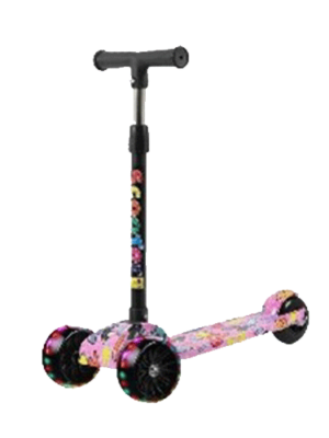 TROTTINETTE A GROSSES ROUES LUMINEUSES